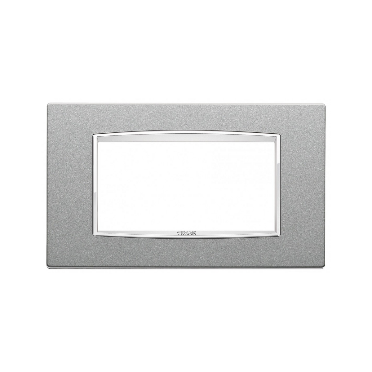 Vimar Eikon Classic 4-Module Cover Plate, For 21614 Mounting Frame, 142.3 x 84.8 x 8.9 mm, IP00, Clamp Mounting, Horizontal/Vertical Orientation — Quality Boat Parts