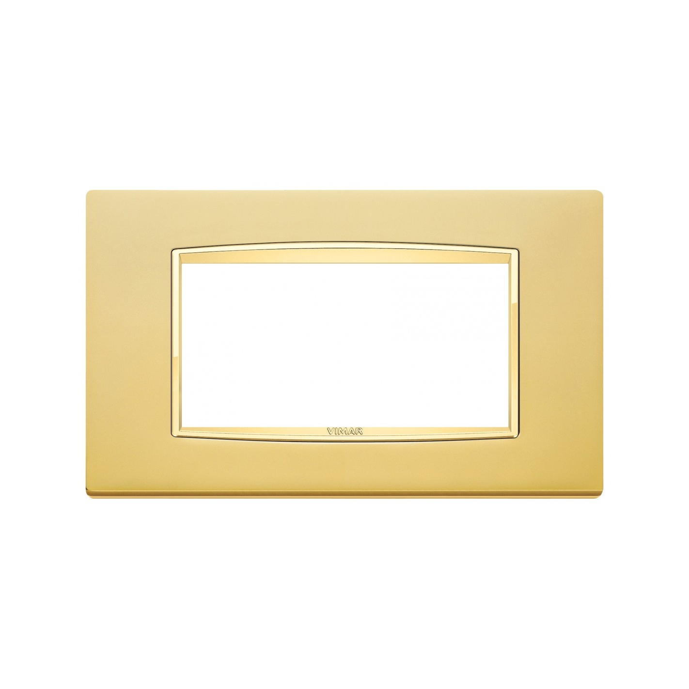 Vimar Eikon Classic 4-Module Cover Plate, For 21614 Mounting Frame, 142.3 x 84.8 x 8.9 mm, IP00, Clamp Mounting, Horizontal/Vertical Orientation — Quality Boat Parts