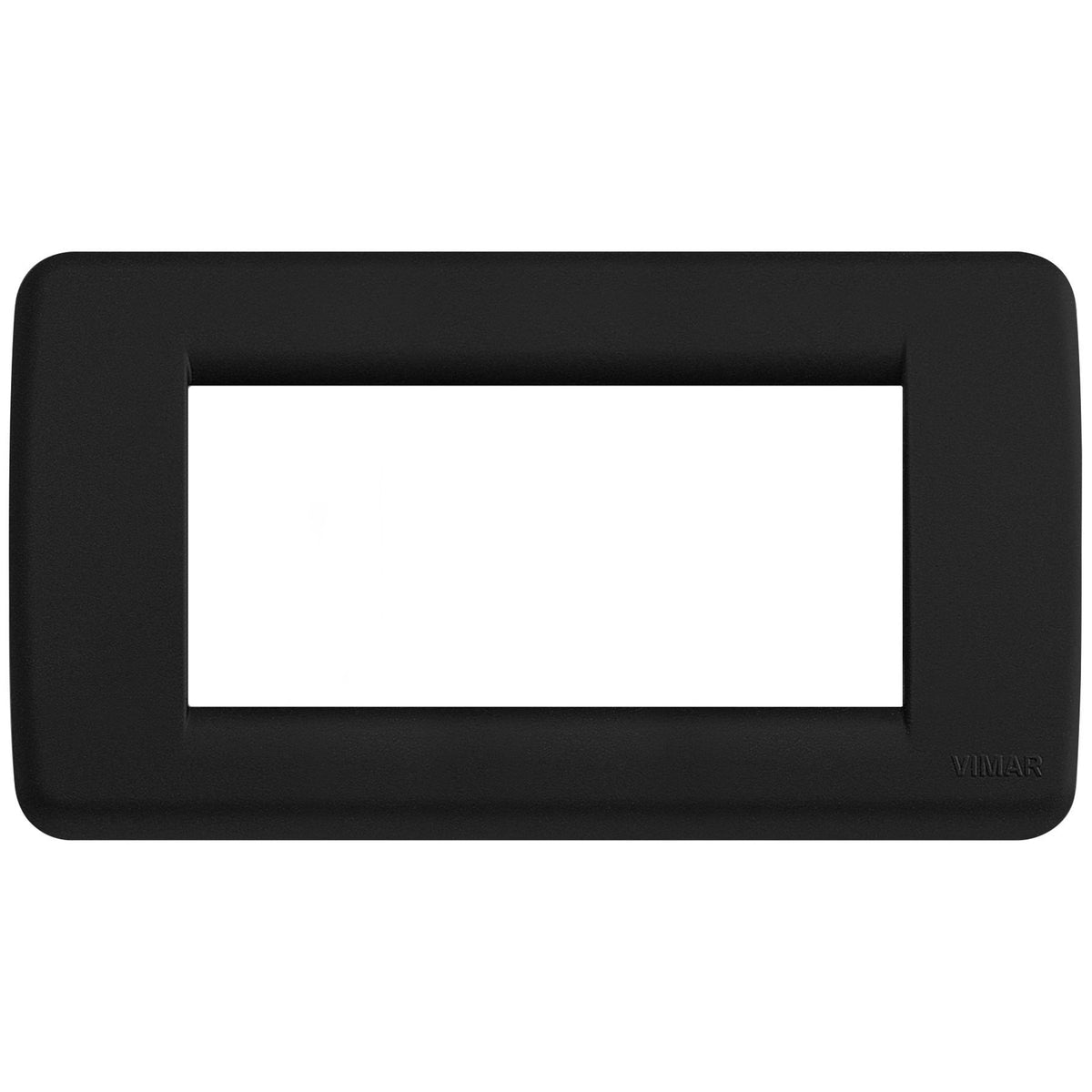 Vimar IDEA Rondò 4-Module Cover Plate, Clamp Mounting, Horizontal and Vertical Mounting — Quality Boat Parts