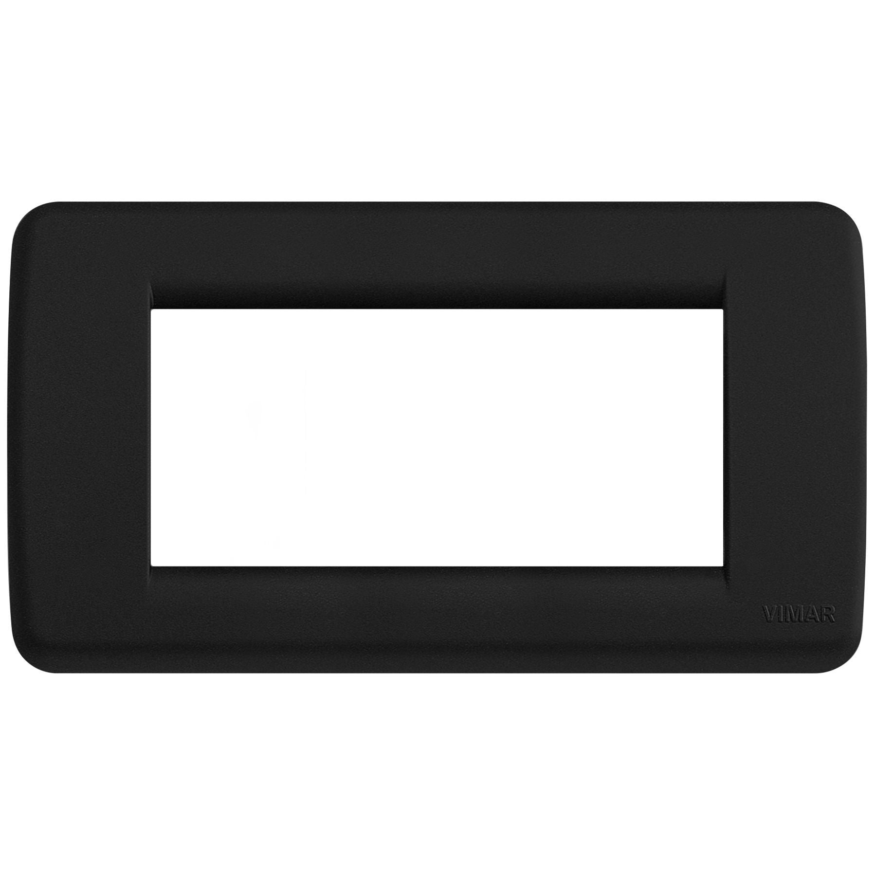 Vimar IDEA Rondò 4-Module Cover Plate, Clamp Mounting, Horizontal and Vertical Mounting — Quality Boat Parts