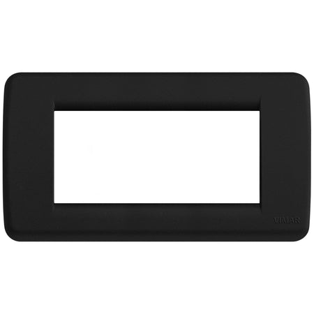 Vimar IDEA Rondò 4-Module Cover Plate, Clamp Mounting, Horizontal and Vertical Mounting — Quality Boat Parts