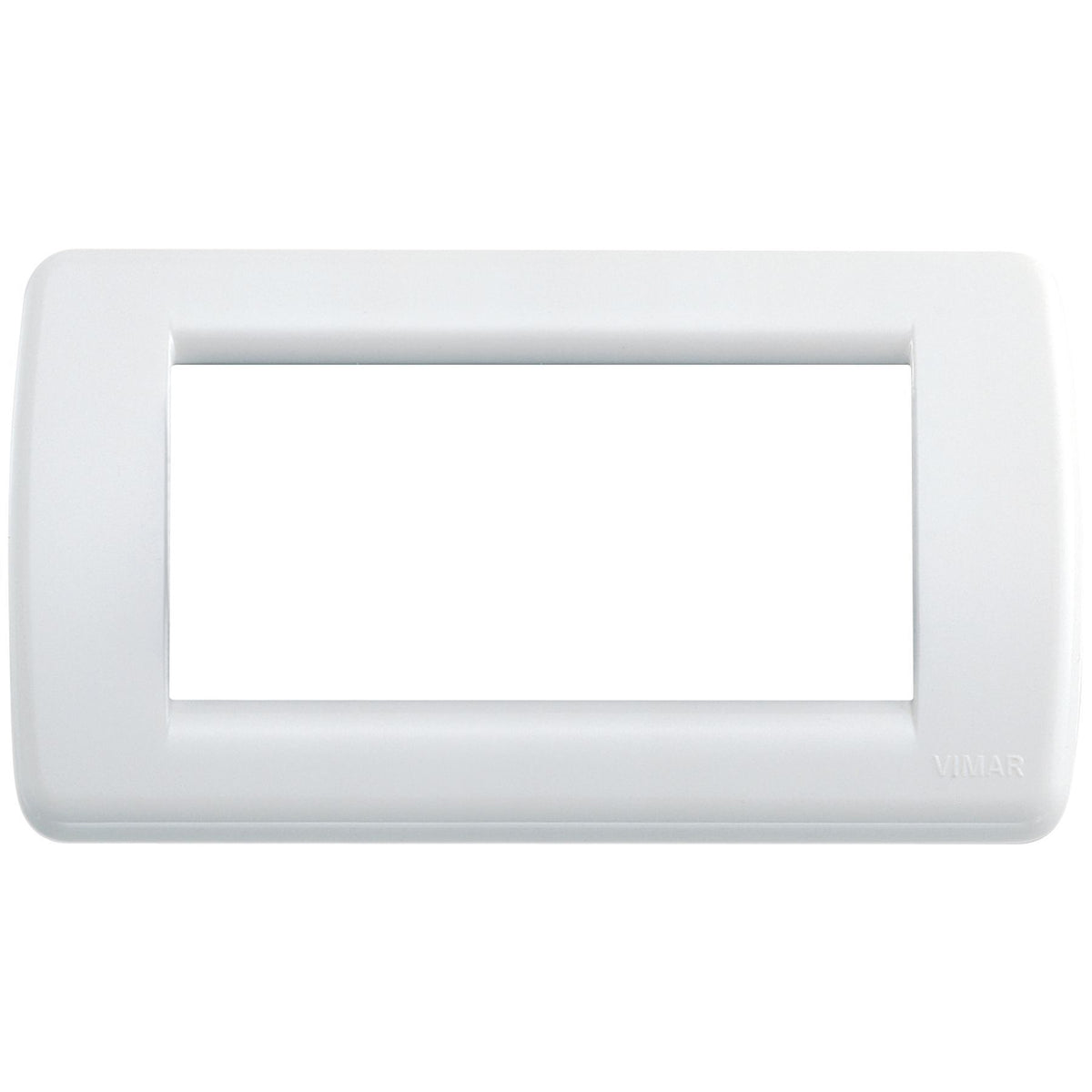 Vimar IDEA Rondò 4-Module Cover Plate, Clamp Mounting, Horizontal and Vertical Mounting — Quality Boat Parts