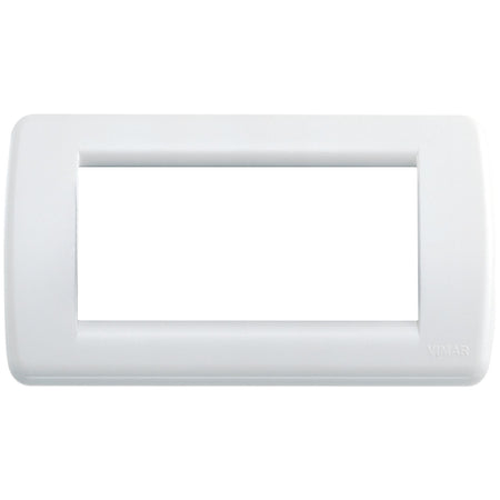 Vimar IDEA Rondò 4-Module Cover Plate, Clamp Mounting, Horizontal and Vertical Mounting — Quality Boat Parts