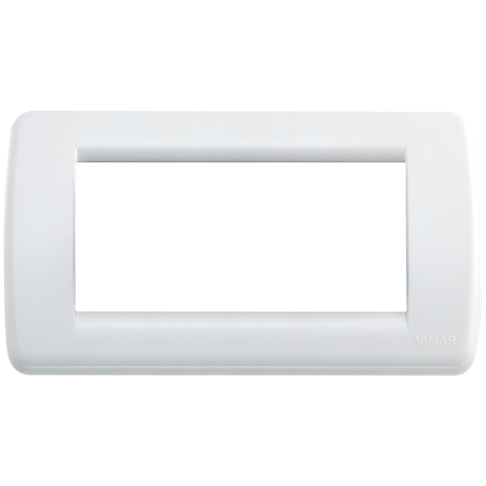 Vimar IDEA Rondò 4-Module Cover Plate, Clamp Mounting, Horizontal and Vertical Mounting — Quality Boat Parts