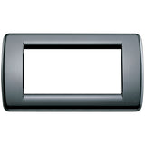 Vimar IDEA Rondò 4-Module Cover Plate, Clamp Mounting, Horizontal and Vertical Mounting — Quality Boat Parts