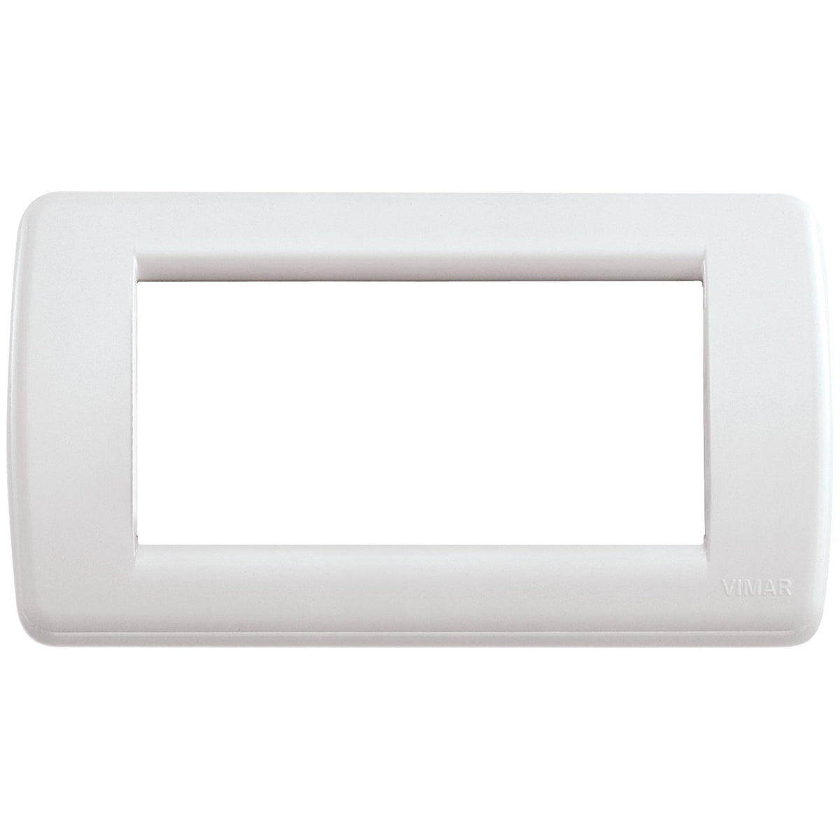 Vimar IDEA Rondò 4-Module Cover Plate, Clamp Mounting, Horizontal and Vertical Mounting — Quality Boat Parts