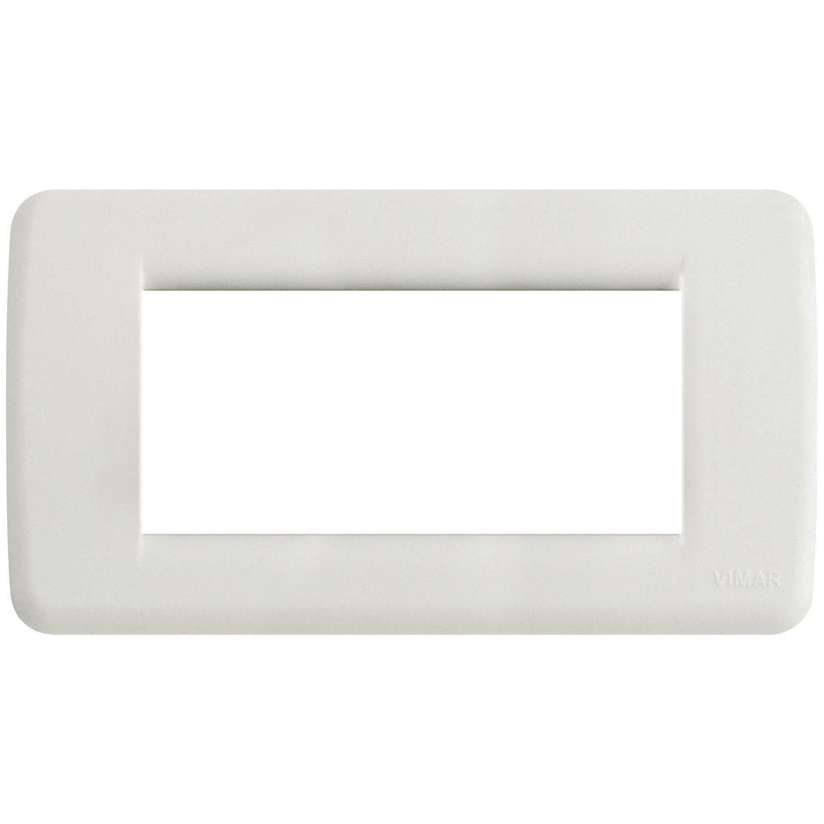 Vimar IDEA Rondò 4-Module Cover Plate, Clamp Mounting, Horizontal and Vertical Mounting — Quality Boat Parts