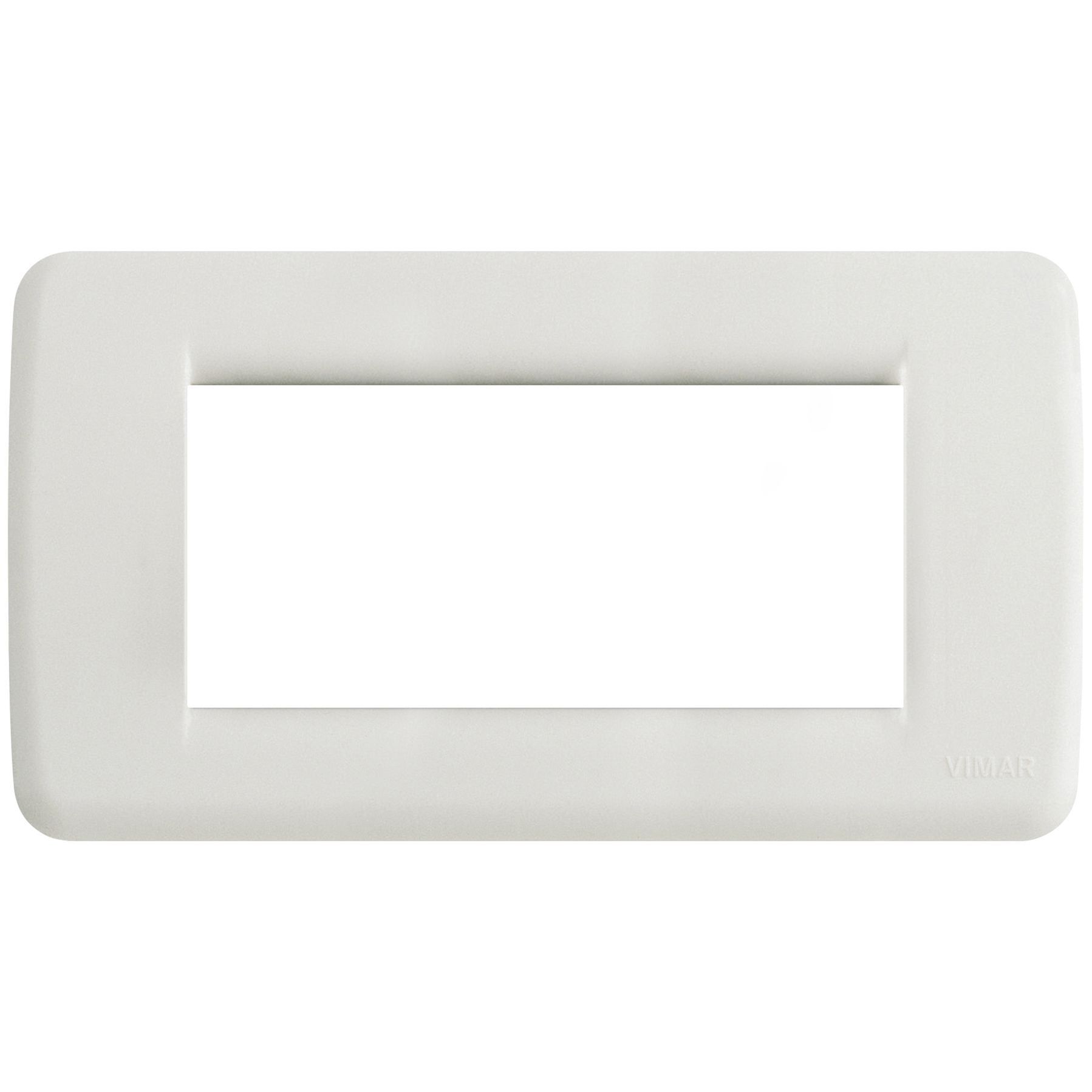 Vimar IDEA Rondò 4-Module Cover Plate, Clamp Mounting, Horizontal and Vertical Mounting — Quality Boat Parts