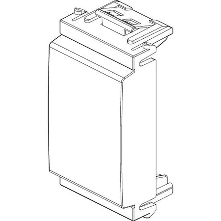 Vimar Idea Blank Module, Smooth Front, 1 Module, Thermoplastic, Halogen-Free — Quality Boat Parts