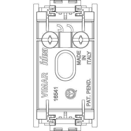 Vimar Idea Cable Outlet, Cord-Grip, 1 Module — Quality Boat Parts