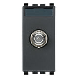 Vimar Eikon F-Type Female Coaxial Socket Outlet, 2400 MHz, End Socket — Quality Boat Parts