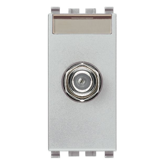 Vimar Eikon F-Type Female Coaxial Socket Outlet, 2400 MHz, End Socket — Quality Boat Parts