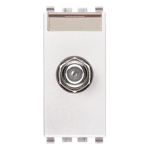 Vimar Eikon F-Type Female Coaxial Socket Outlet, 2400 MHz, End Socket — Quality Boat Parts