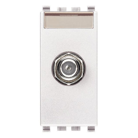 Vimar Eikon F-Type Female Coaxial Socket Outlet, 2400 MHz, End Socket — Quality Boat Parts