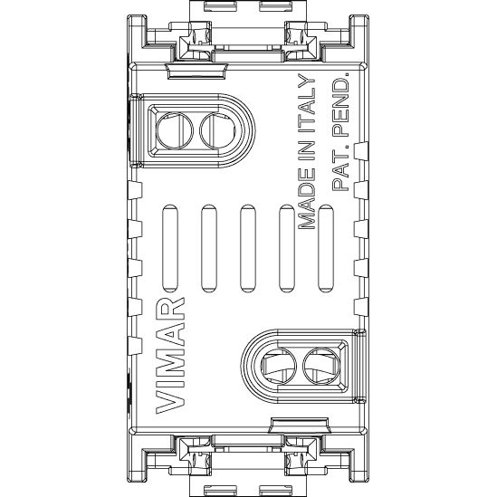 Vimar Idea Fuse Carrier, 1P, 16A 250V, For 5x20 mm and 6.3x32 mm Miniature Fuses — Quality Boat Parts