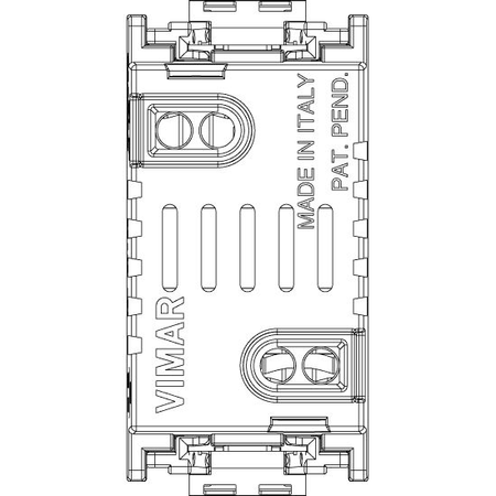 Vimar Idea Fuse Carrier, 1P, 16A 250V, For 5x20 mm and 6.3x32 mm Miniature Fuses — Quality Boat Parts