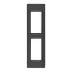 Vimar Eikon Classic Cover Plate, Panel Mount, 2-Module, Die-Cast Metal — Quality Boat Parts