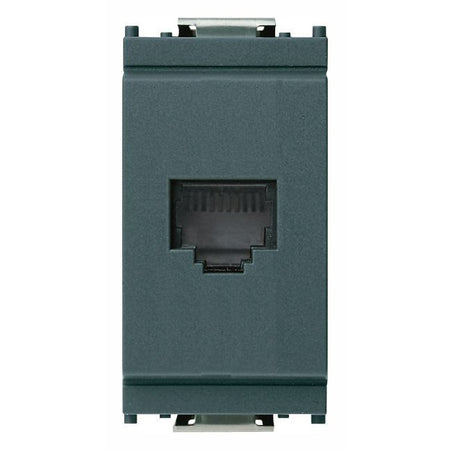 Vimar Idea RJ11 Phone Jack, 6/4, Screw Terminal, 1-Module, IP20 — Quality Boat Parts