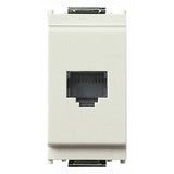 Vimar Idea RJ11 Phone Jack, 6/4, Screw Terminal, 1-Module, IP20 — Quality Boat Parts