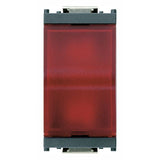 Vimar Idea Prismatic Indicator Unit, For 6.3x28 mm or 7x31 mm Lamps, IP40, 250V, Flush Mount — Quality Boat Parts