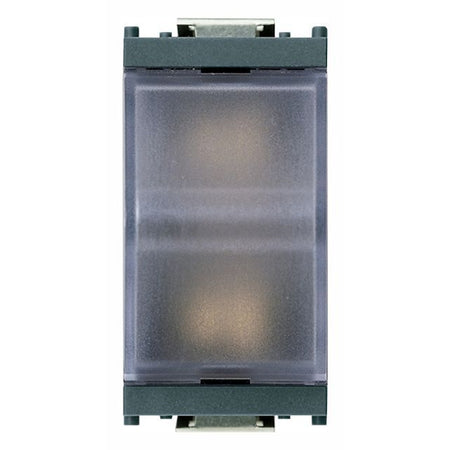 Vimar Idea Prismatic Indicator Unit, For 6.3x28 mm or 7x31 mm Lamps, IP40, 250V, Flush Mount — Quality Boat Parts