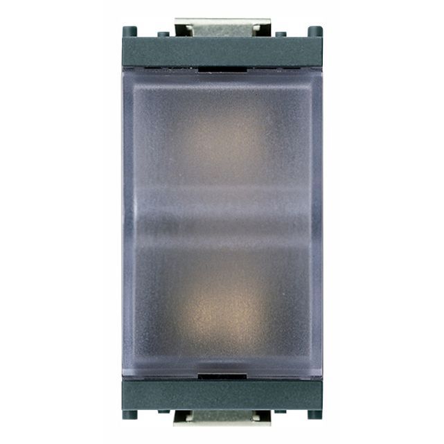 Vimar Idea Prismatic Indicator Unit, For 6.3x28 mm or 7x31 mm Lamps, IP40, 250V, Flush Mount — Quality Boat Parts
