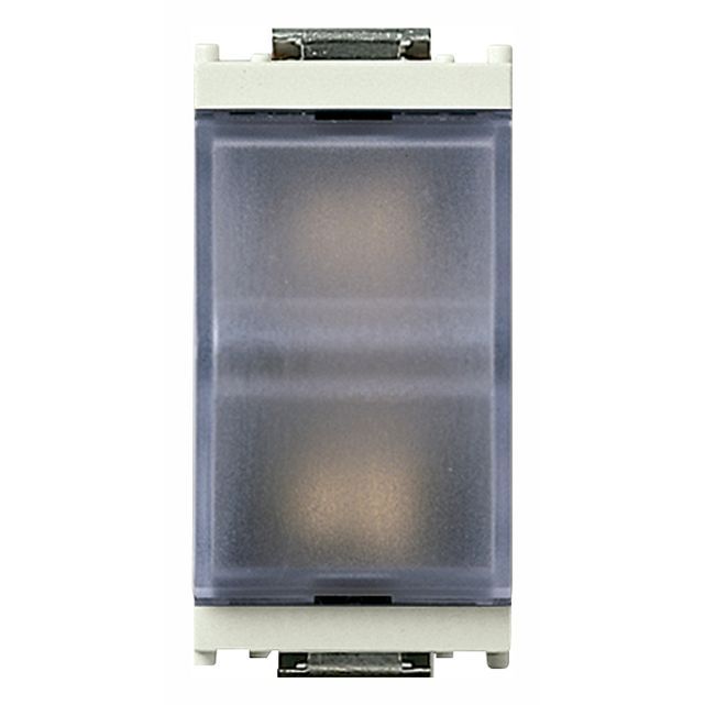Vimar Idea Prismatic Indicator Unit, For 6.3x28 mm or 7x31 mm Lamps, IP40, 250V, Flush Mount — Quality Boat Parts