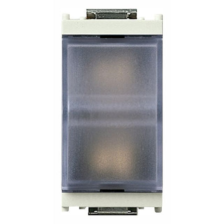 Vimar Idea Prismatic Indicator Unit, For 6.3x28 mm or 7x31 mm Lamps, IP40, 250V, Flush Mount — Quality Boat Parts