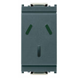 Vimar Idea SICURY Argentinian Socket Outlet, 2P+E, 10A, 250V, IP20 — Quality Boat Parts