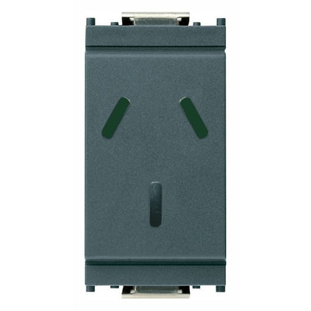 Vimar Idea SICURY Argentinian Socket Outlet, 2P+E, 10A, 250V, IP20 — Quality Boat Parts