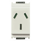 Vimar Idea SICURY Argentinian Socket Outlet, 2P+E, 10A, 250V, IP20 — Quality Boat Parts
