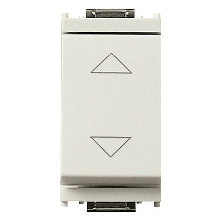 Vimar Idea 2-Way Switch, 1P, 10 AX, 250 V, 3 Terminals, Central OFF Position — Quality Boat Parts
