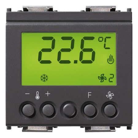 Vimar Idea KNX Thermostat, 2-Zone, 4A 24V Relay Output, IP40 — Quality Boat Parts