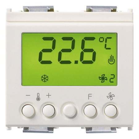 Vimar Idea KNX Thermostat, 2-Zone, 4A 24V Relay Output, IP40 — Quality Boat Parts
