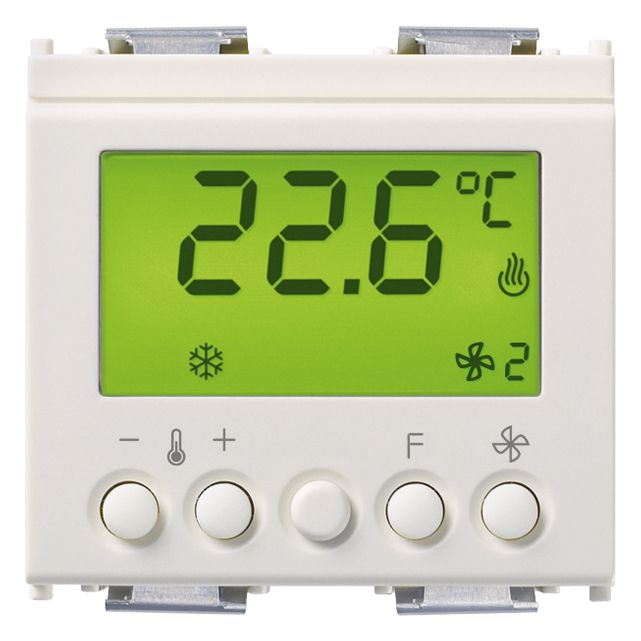 Vimar Idea KNX Thermostat, 2-Zone, 4A 24V Relay Output, IP40 — Quality Boat Parts