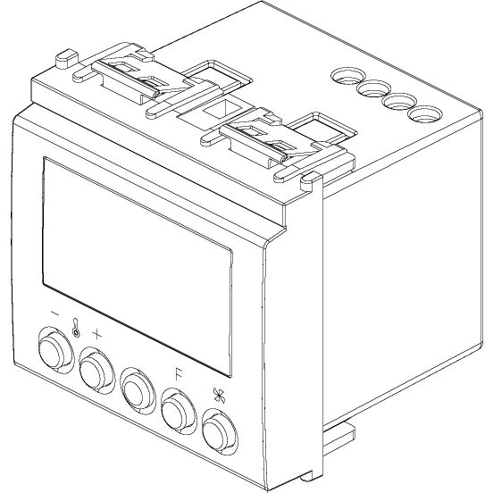Vimar Idea KNX Thermostat, 2-Zone, 4A 24V Relay Output, IP40 — Quality Boat Parts