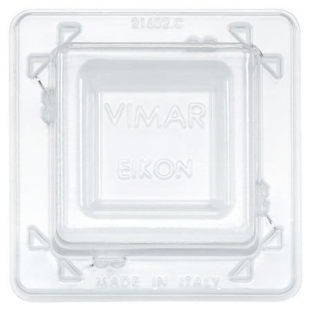 Vimar Eikon Mounting Frame and Protection Cover, 2-Module, 71 mm Centers — Quality Boat Parts