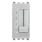 Vimar Eikon Fan-Coil Slide Switch, 4-Position, 1P, 6(2)A, 250V, Flush-Mount, IP40 — Quality Boat Parts
