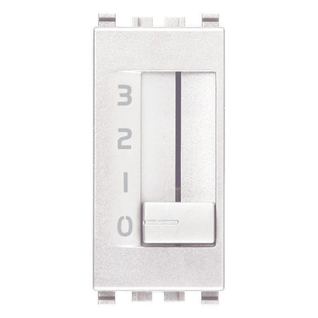 Vimar Eikon Fan-Coil Slide Switch, 4-Position, 1P, 6(2)A, 250V, Flush-Mount, IP40 — Quality Boat Parts
