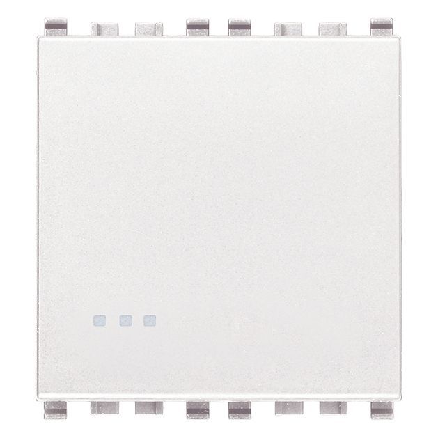 Vimar Eikon 1-Way Switch, 16AX 250V, Lightable, Replaceable Button — Quality Boat Parts