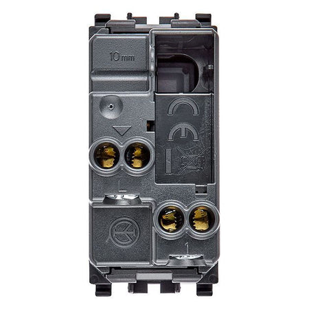 Vimar Eikon 1-Way Switch, 16AX 250V, Lightable, Replaceable Button — Quality Boat Parts