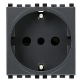 Vimar Eikon P30 SICURY Socket Outlet, 2P+E, 16A 250V, 2 Module — Quality Boat Parts