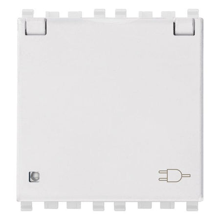Vimar Eikon SICURY Schuko Socket Outlet, 2P+E, 16A 250V, 2M, IP20 — Quality Boat Parts
