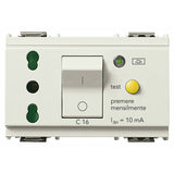Vimar Idea SICURY Bpresa Socket Outlet, Italian Standard P17/11, 2P+E 16A 250V, C16 RCBO, 10mA, 3 Modules — Quality Boat Parts