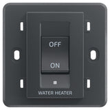 Vimar Eikon 2P 32A 1-Way Switch, For British Standard Mounting Boxes, 250V, 3-Module, IP40 — Quality Boat Parts