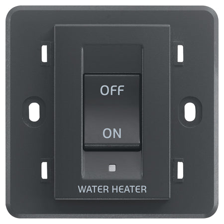 Vimar Eikon 2P 32A 1-Way Switch, For British Standard Mounting Boxes, 250V, 3-Module, IP40 — Quality Boat Parts