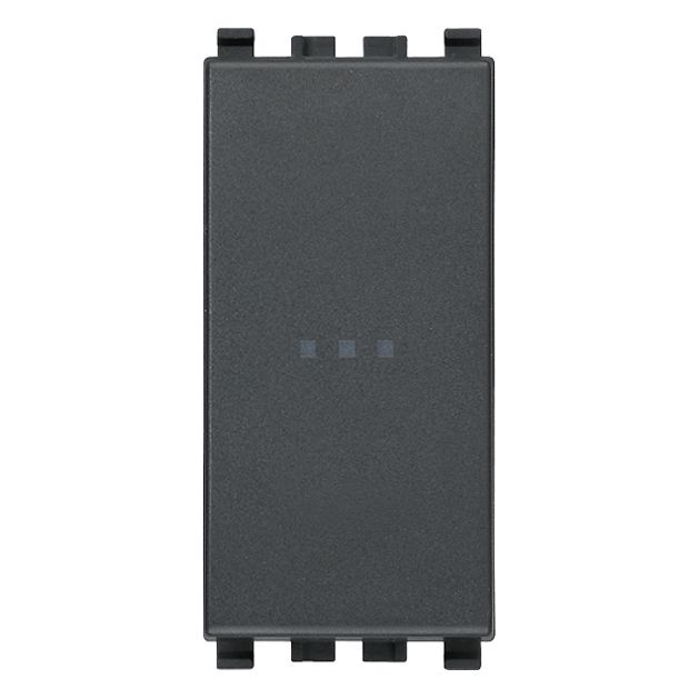 Vimar Eikon Axial 1P 16AX Reversing Switch, 250V, IP40, Lightable, Replaceable Button — Quality Boat Parts