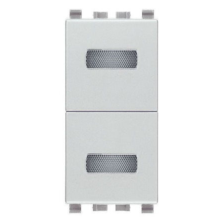 Vimar Eikon Neutral Double Indicator Unit, 250V, IP40, 1-Module, Flush-Mount, Without Signalling Unit — Quality Boat Parts