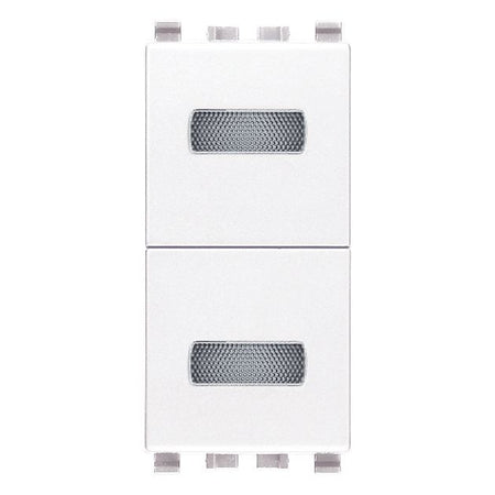 Vimar Eikon Neutral Double Indicator Unit, 250V, IP40, 1-Module, Flush-Mount, Without Signalling Unit — Quality Boat Parts