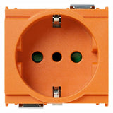 Vimar Idea SICURY Socket Outlet, Italian Standard P30, 2P+E 16A 250V, 2 Modules, IP20 — Quality Boat Parts